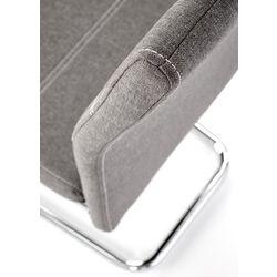 Scaun Halmar K349 (Gray/Chrome) Thumb