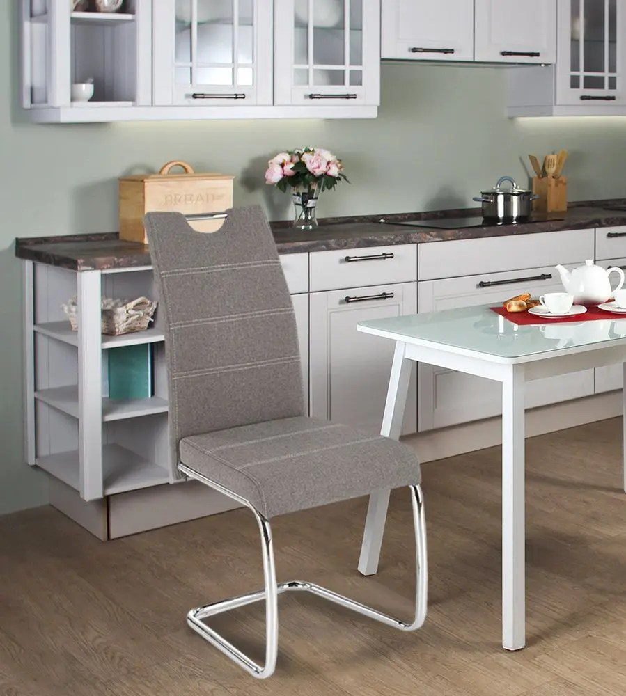 Scaun Halmar K349 (Gray/Chrome)