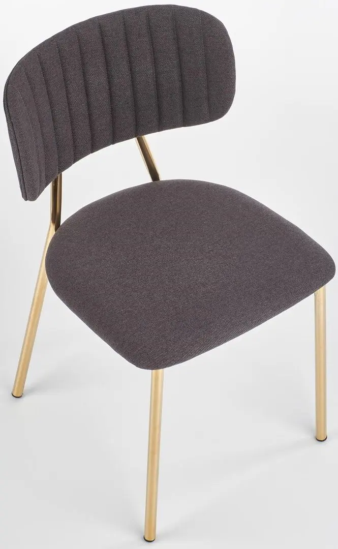 Scaun Halmar K362 (Gray Dark/Gold) - 6