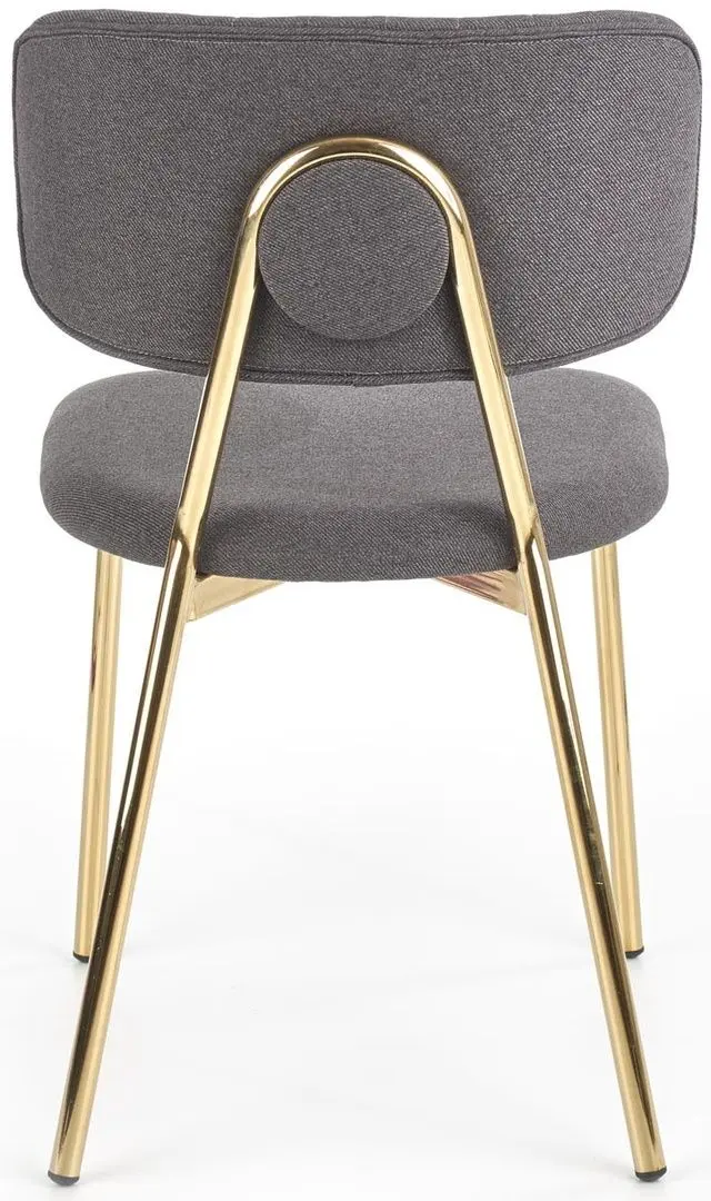 Scaun Halmar K362 (Gray Dark/Gold) - 7
