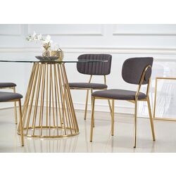 Scaun Halmar K362 (Gray Dark/Gold) Thumb