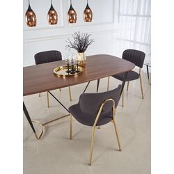 Scaun Halmar K362 (Gray Dark/Gold) Thumb