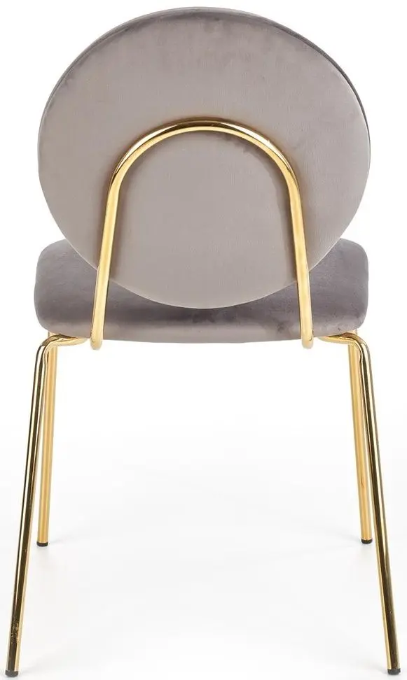 Стул Halmar K363 (Gray/Gold) - 3