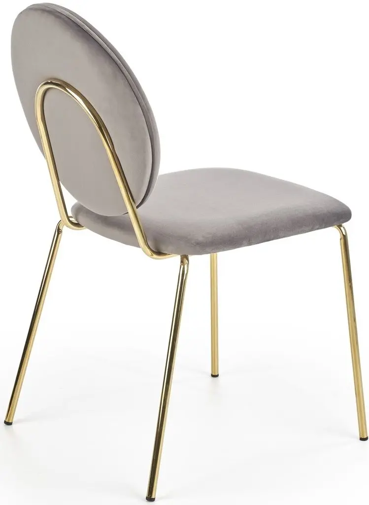Стул Halmar K363 (Gray/Gold) - 4