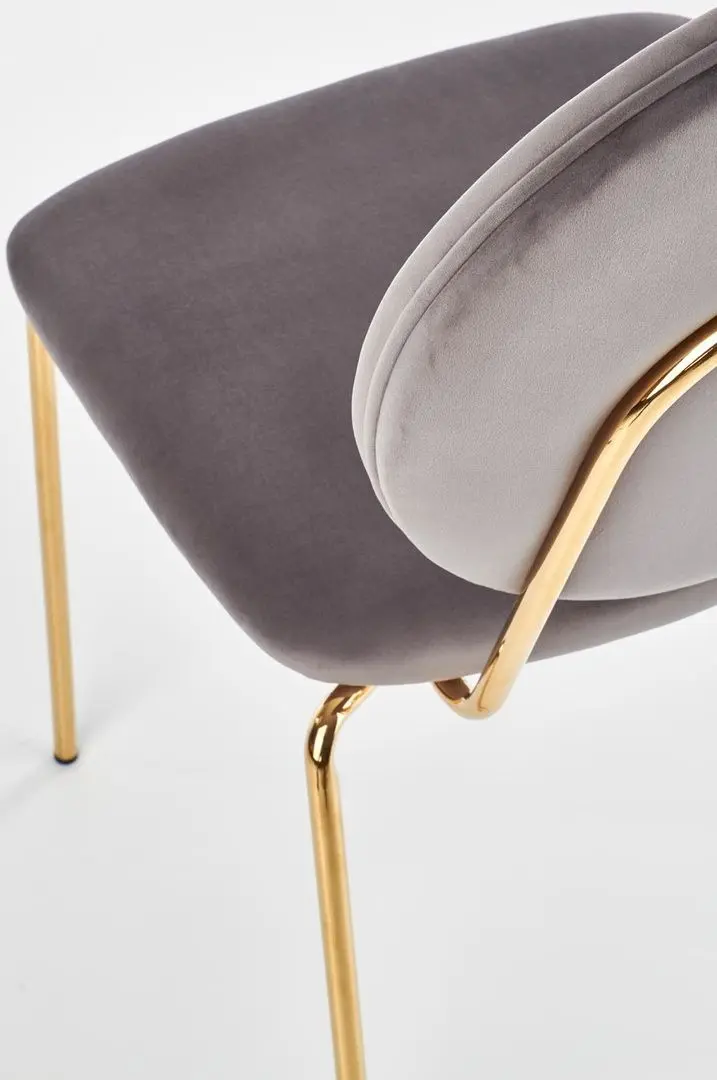 Стул Halmar K363 (Gray/Gold) - 6
