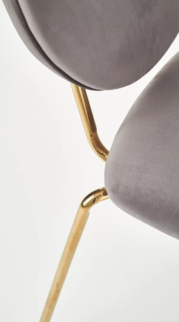 Стул Halmar K363 (Gray/Gold) - 9