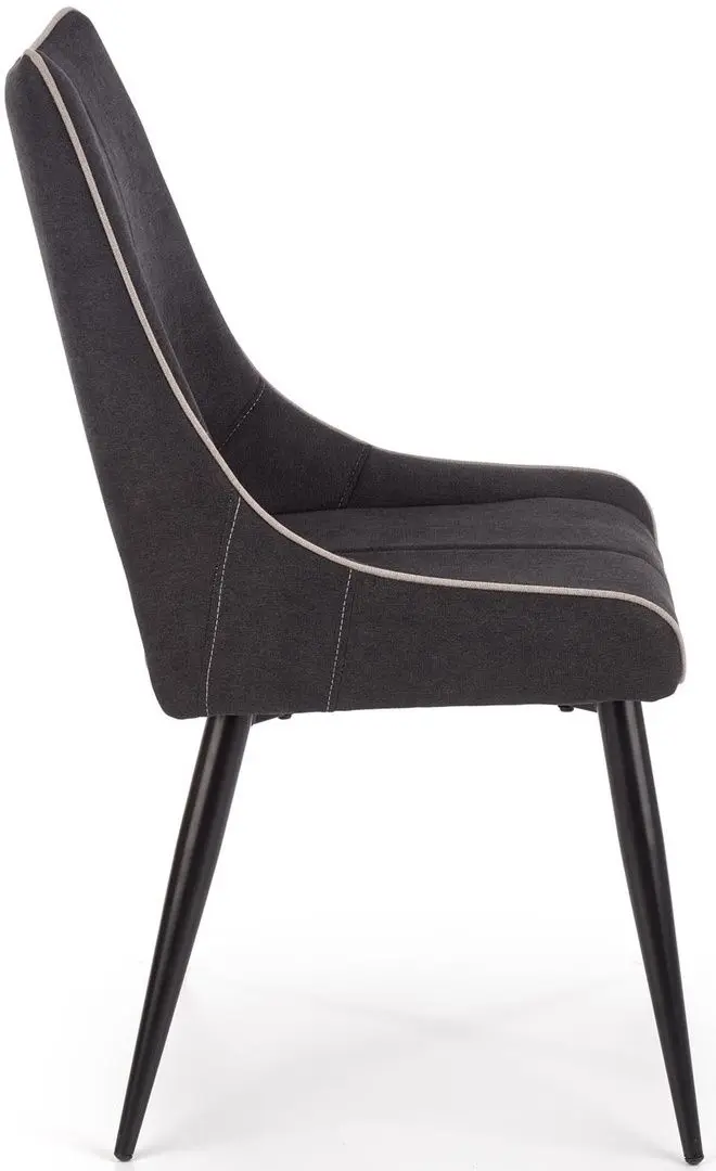 Scaun Halmar K369 (Gray Dark/Black) - 2