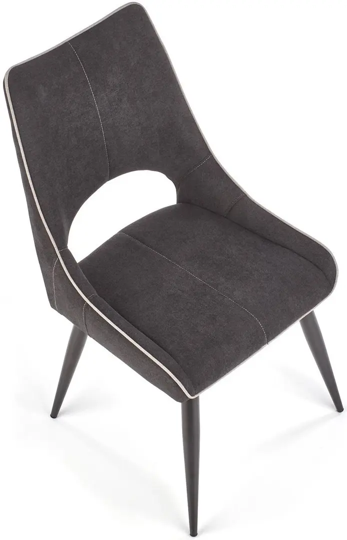 Scaun Halmar K369 (Gray Dark/Black) - 7
