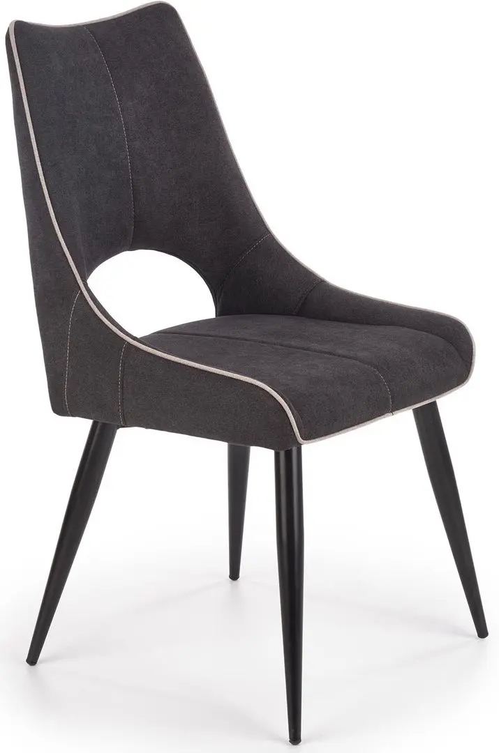 Scaun Halmar K369 (Gray Dark/Black)