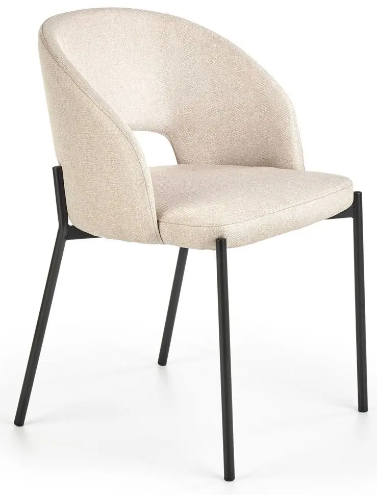 Scaun Halmar K373 (Beige/Black)