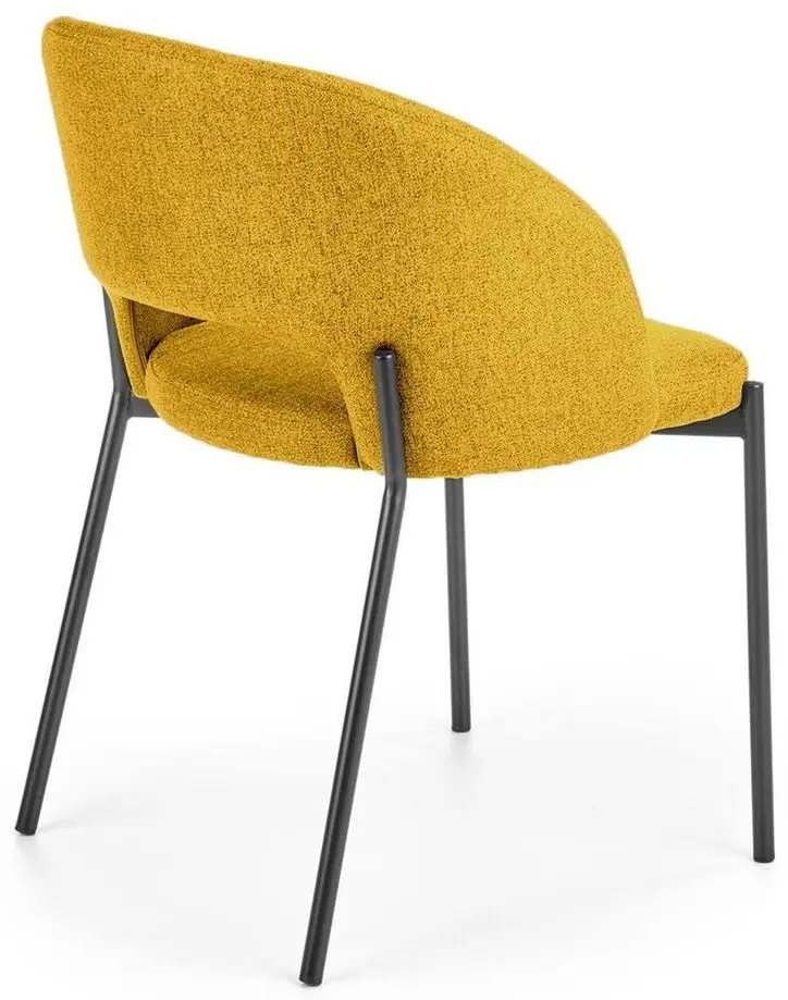 Scaun Halmar K373 (Mustard/Black)
