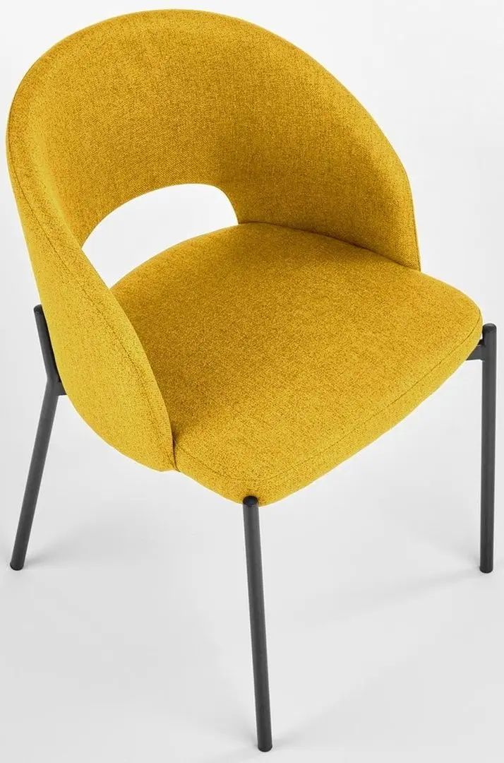 Scaun Halmar K373 (Mustard/Black)
