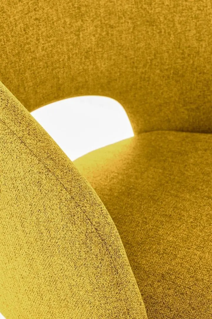 Scaun Halmar K373 (Mustard/Black)