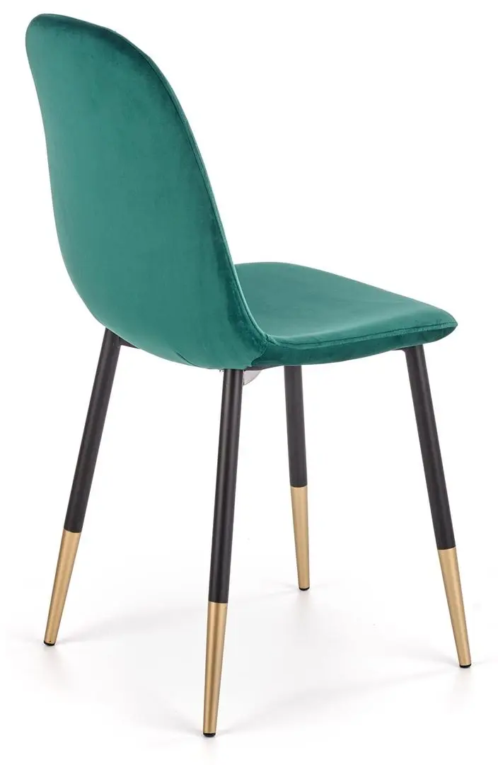 Стул Halmar K379 (Dark Green/Black/Gold)