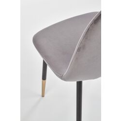 Scaun Halmar K379 (Gray/Black/Gold) Thumb