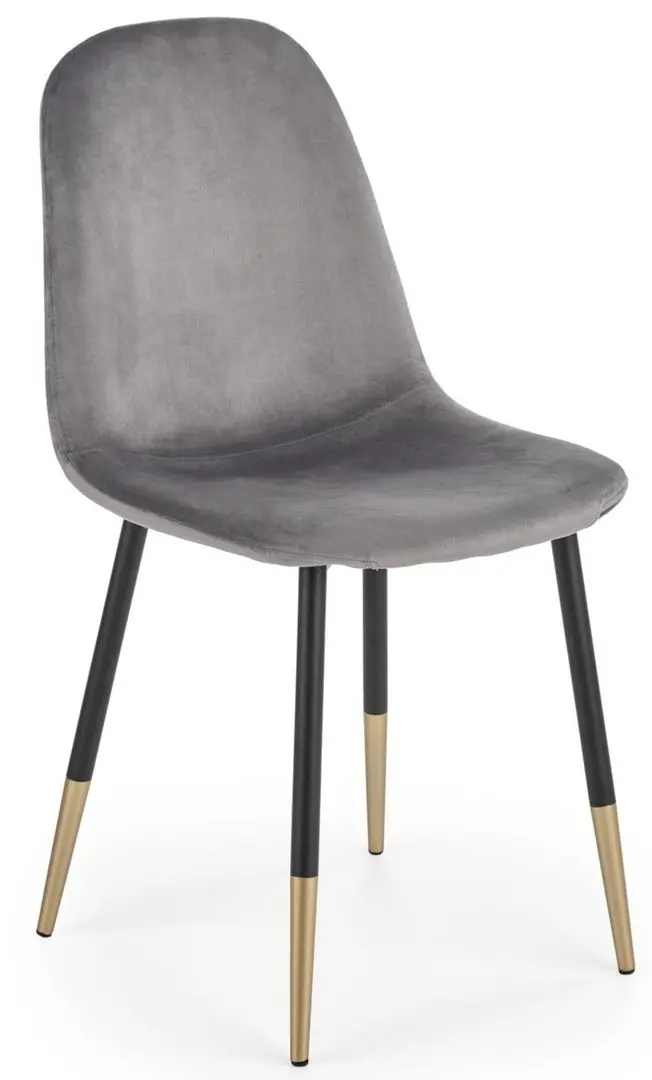 Scaun Halmar K379 (Gray/Black/Gold)