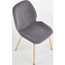 Scaun Halmar K381 (Gray/Gold) Thumb