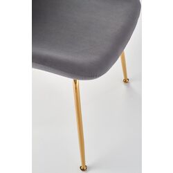 Scaun Halmar K381 (Gray/Gold) Thumb