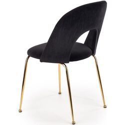 Стул Halmar K385 (Black/Gold) Thumb
