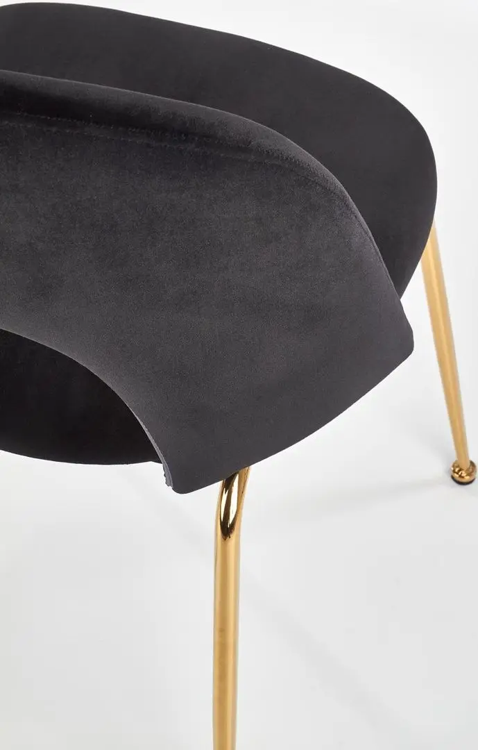Стул Halmar K385 (Black/Gold) - 6