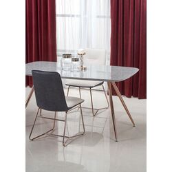 Стул Halmar K390 (Cream/Dark Gray/Rose Gold) Thumb