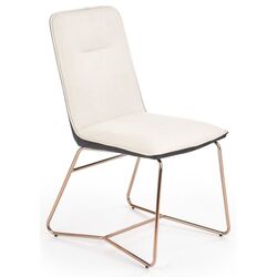 Scaun Halmar K390 (Cream/Dark Gray/Rose Gold)