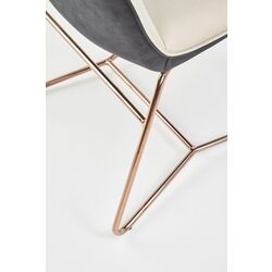 Стул Halmar K390 (Cream/Dark Gray/Rose Gold) Thumb
