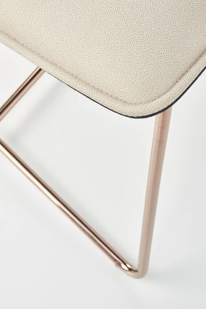 Стул Halmar K390 (Cream/Dark Gray/Rose Gold)