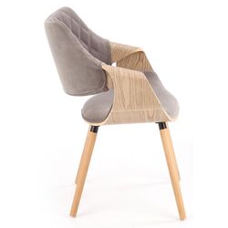 Scaun Halmar K396 (Light Oak/Gray) Thumb