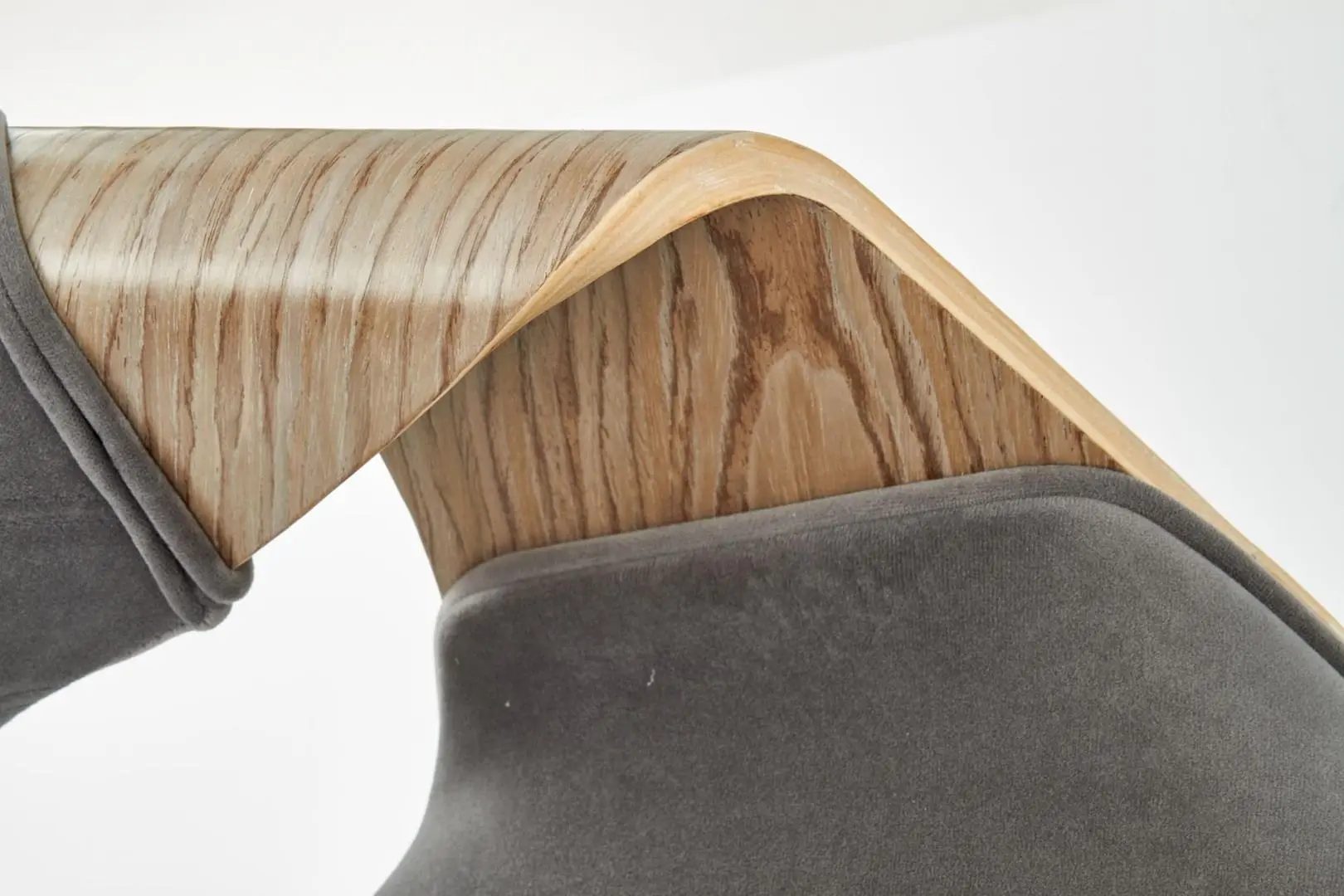 Scaun Halmar K396 (Light Oak/Gray)