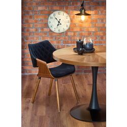 Scaun Halmar K396 (Nut/Black) Thumb