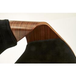 Scaun Halmar K396 (Nut/Black) Thumb