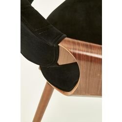 Scaun Halmar K396 (Nut/Black) Thumb