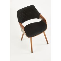 Scaun Halmar K396 (Nut/Black) Thumb