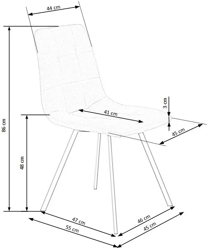 Scaun Halmar K402 (Beige)