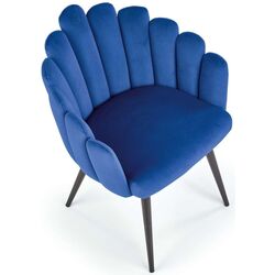 Стул Halmar K410 (Dark Blue/Black) Thumb