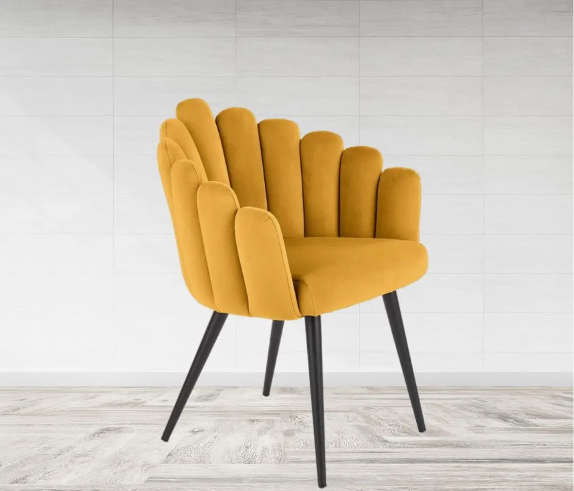 Scaun Halmar K410 (Mustard/Black)