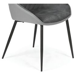 Scaun Halmar K412 (Dark Gray/Light Gray) Thumb