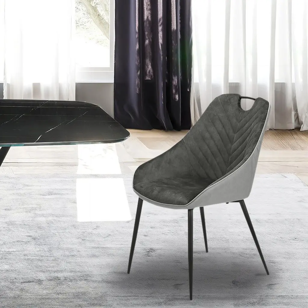 Scaun Halmar K412 (Dark Gray/Light Gray)