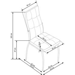 Стул Halmar K416 (Mustard) Thumb