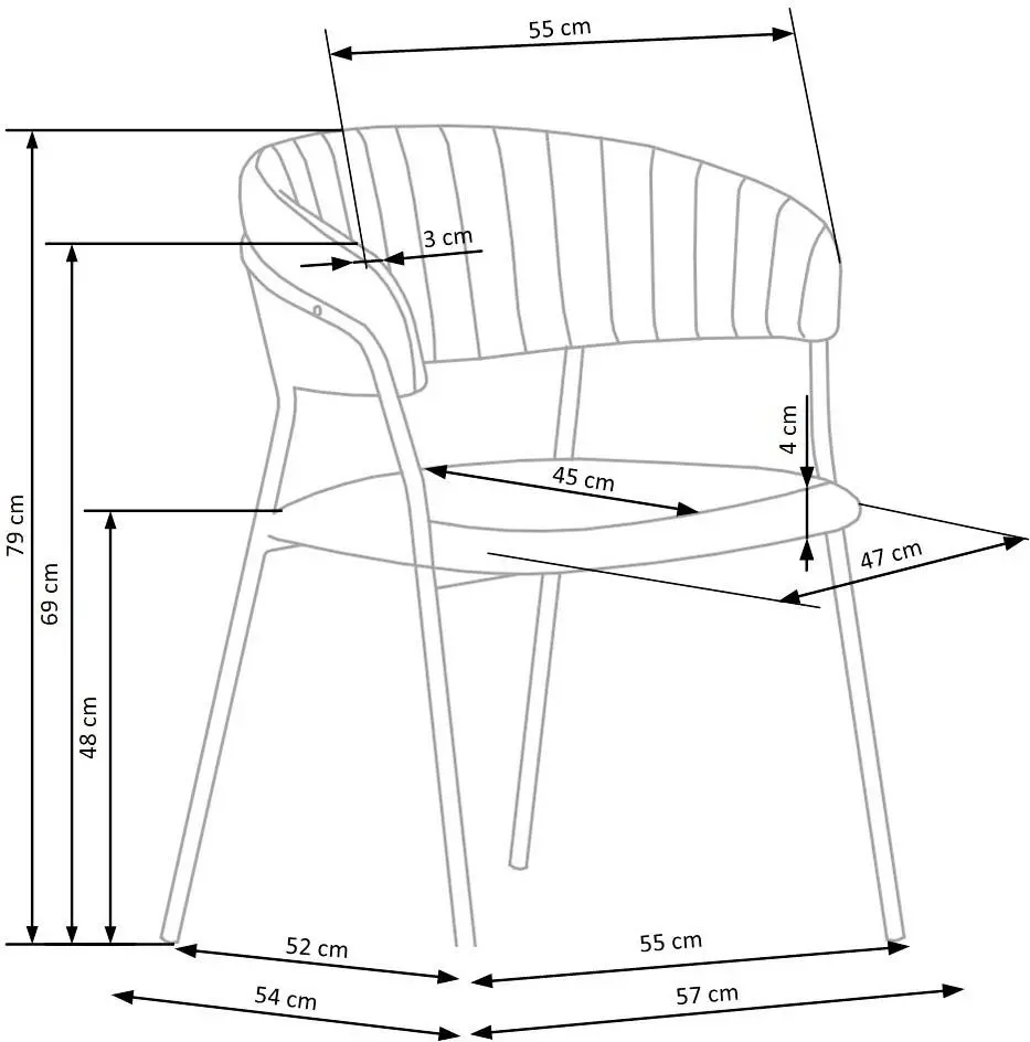 Scaun Halmar K426 (Dark Green)