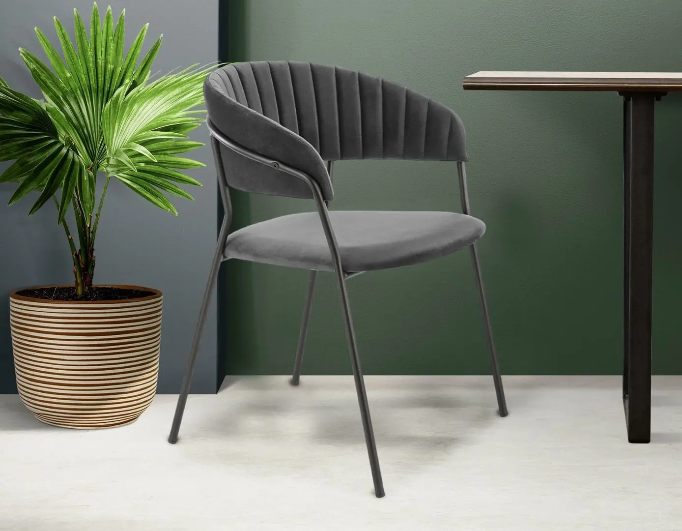 Scaun Halmar K426 (Gray/Black)