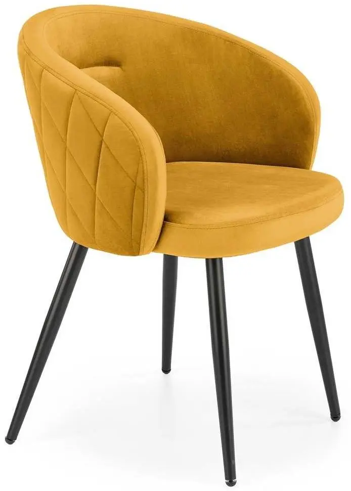 Scaun Halmar K430 (Mustard/Black)