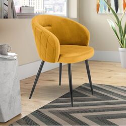 Scaun Halmar K430 (Mustard/Black)