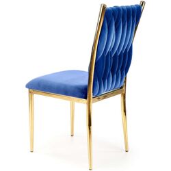 Стул Halmar K436 (Dark Blue/Gold) Thumb