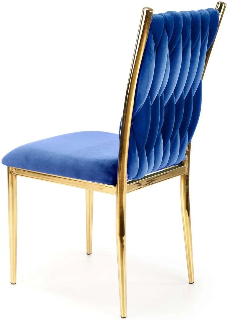 Стул Halmar K436 (Dark Blue/Gold) - 4