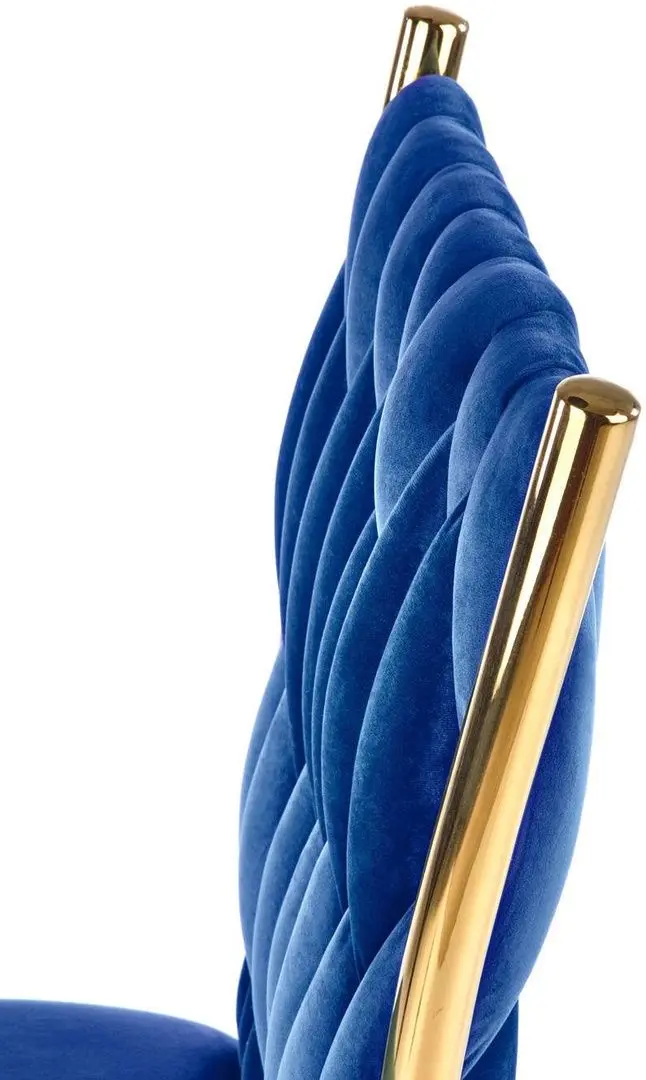 Стул Halmar K436 (Dark Blue/Gold) - 9
