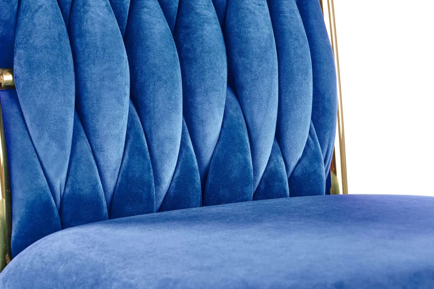 Стул Halmar K436 (Dark Blue/Gold) - 10