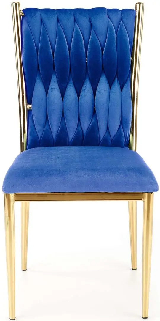 Стул Halmar K436 (Dark Blue/Gold) - 5