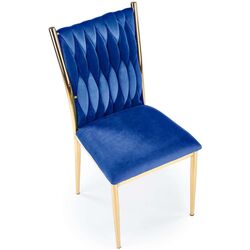 Стул Halmar K436 (Dark Blue/Gold) Thumb